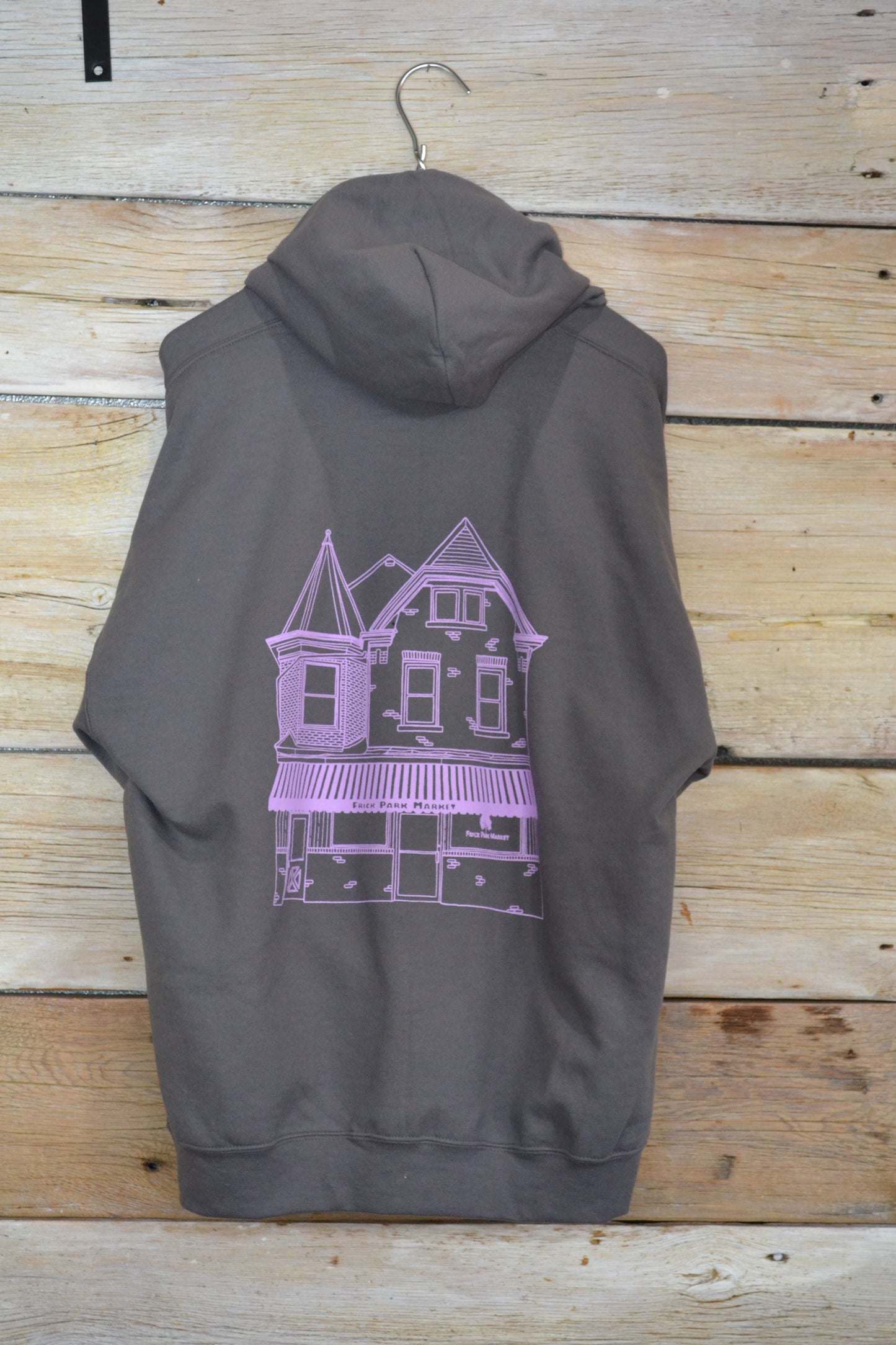 Frick Park Market Hoodie - Dark Grey