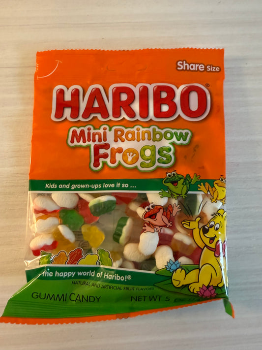 Candy - Haribo Mini Rainbow Frogs
