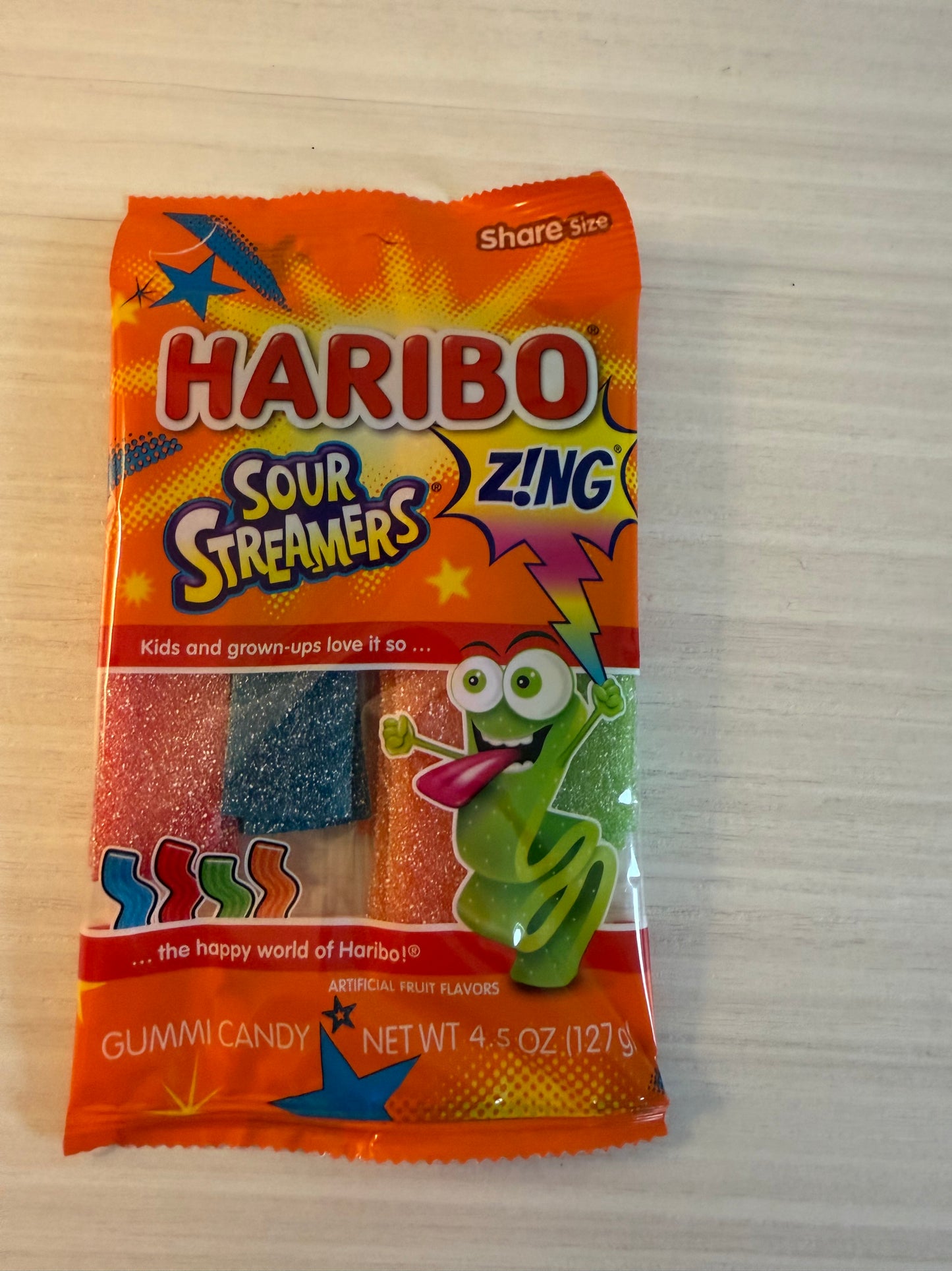 Candy - Haribo Sour Streamers