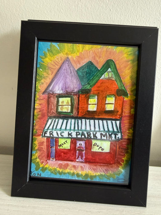 Framed Art 5 x 7 Ronnie Tie Die